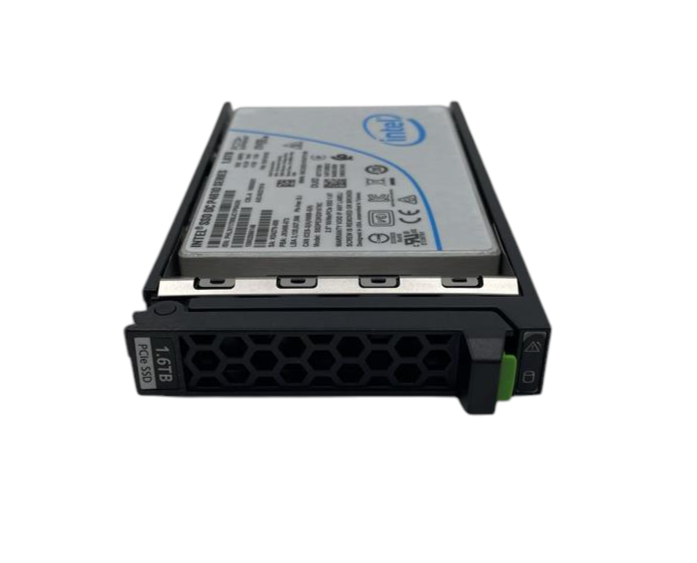 NEW Fujitsu 1.6TB MU PCIe NVMe 2.5" Enterprise SSD with Caddy S26361-F5737-L160