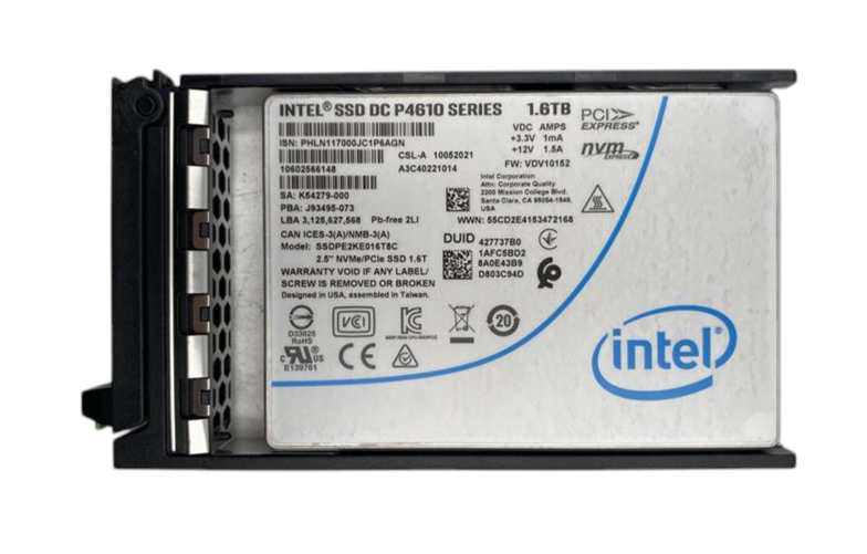 NEW Fujitsu 1.6TB MU PCIe NVMe 2.5" Enterprise SSD with Caddy S26361-F5737-L160
