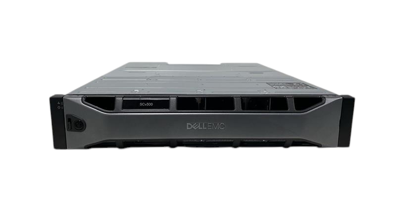 Dell SCv300 12x LFF 2x 12G SAS Controller 2x PSU 2U Rack Storage Array Enclosure