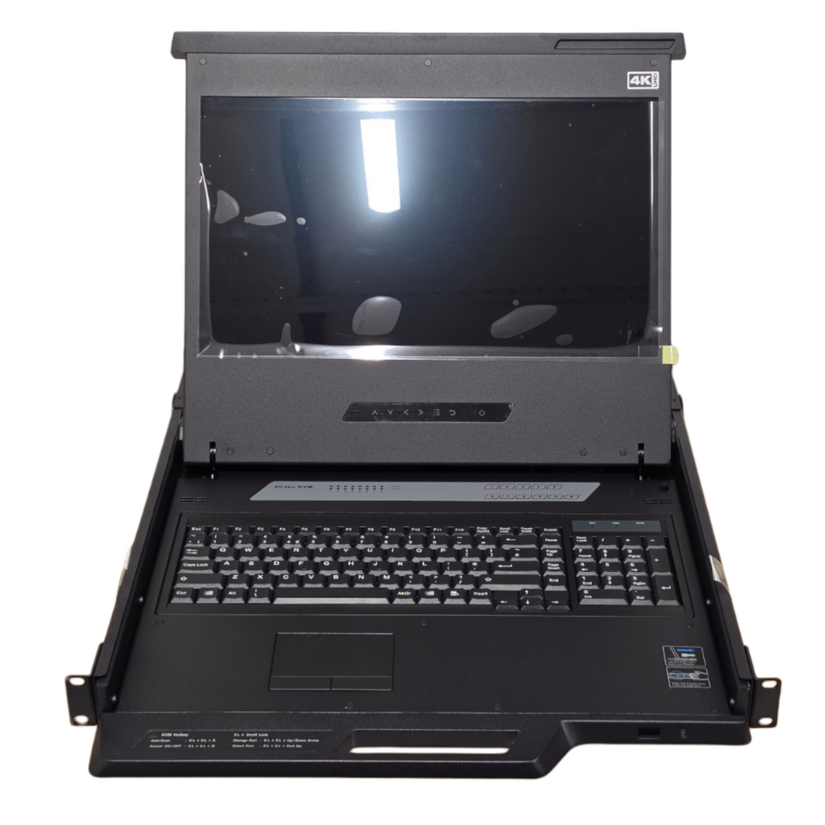 Share NEW Austin Hughes K117-801KE-EU 1U 4K 17.3" LCD Rack Mount TFT + 8 port KV