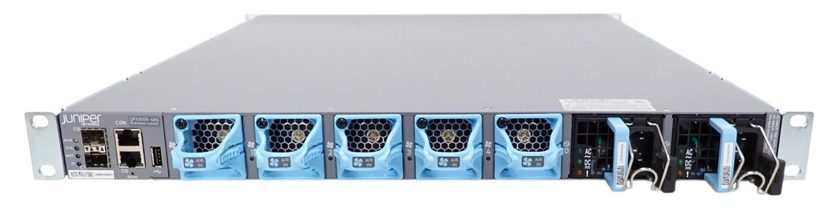 Juniper QFX5100-48S-6Q 48x 1/10Gb SFP+ + 6x 40GbE QSFP Port B2F L3 Switch 2x PSU