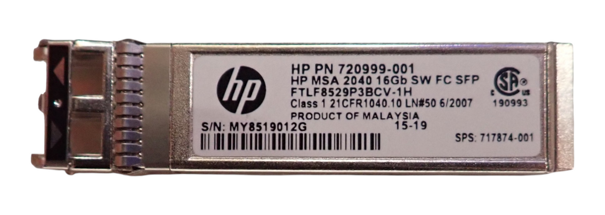 NEW HPE MSA2040 16Gb SW LC SFP+ Transceiver Module 717874-001 720999-001 C8R24B