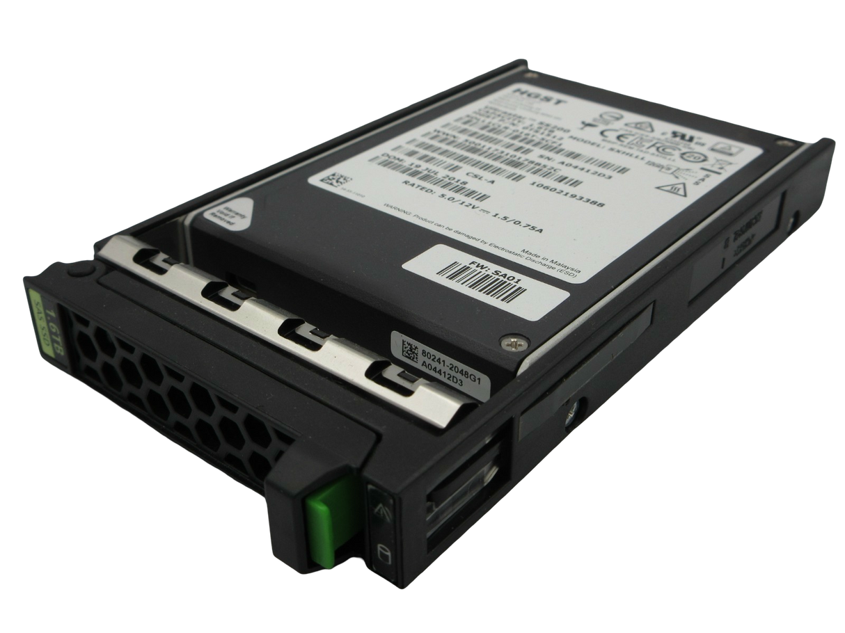 Fujitsu 1.6TB 2.5" SAS 12G MU Hot-Plug Solid State Drive SSD S26361-F5666-L160