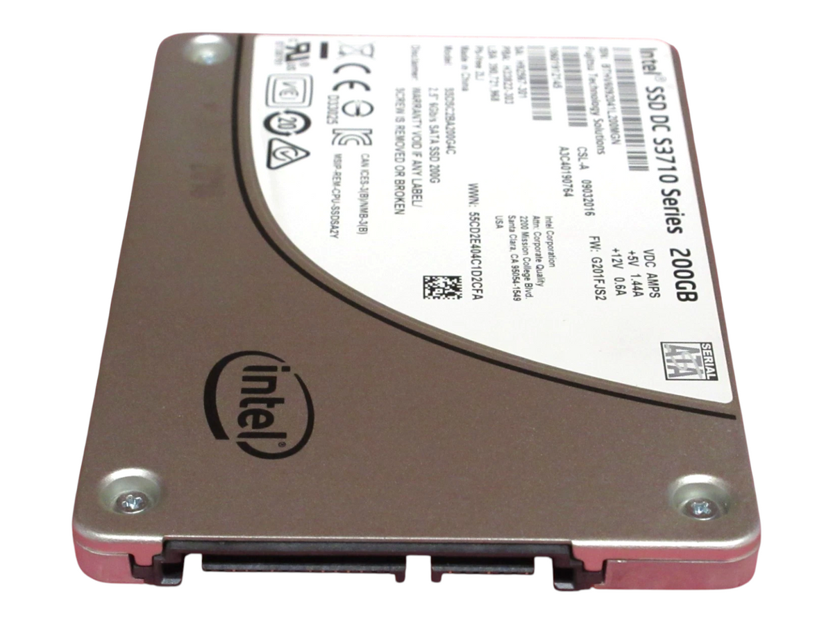 Intel SSD DC S3700 Series 200Gb 2.5" SFF SATA 6Gb/s Internal SSD SSDSC2BA200G4