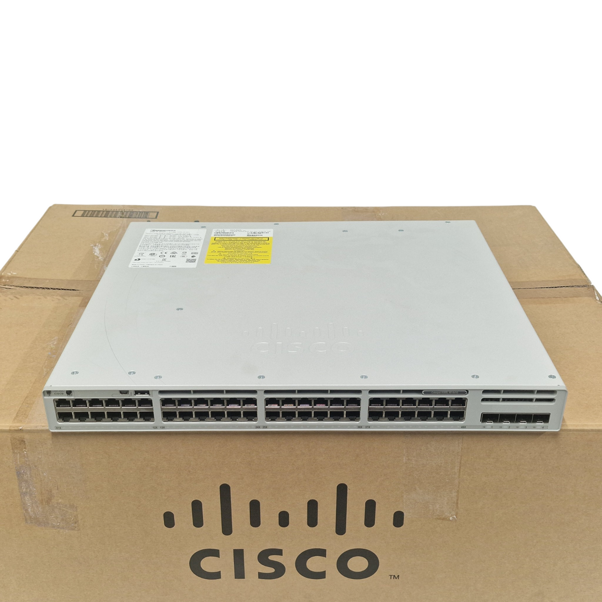 New Cisco Catalyst C9300L-48T-4G-E 48x 1GbE RJ45 + 4x 1Gb SFP+ Managed Switch