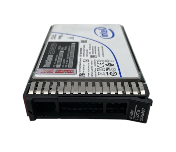 NEW Lenovo 1.92TB NVMe 2.5" SFF Enterprise SSD with Caddy 02JG602 4XB7A17145