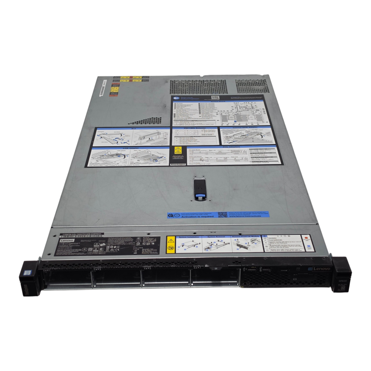 Lenovo ThinkSystem SR630 2x 1st/2nd Gen Scalable CPU 24DIMM 8xSFF SAS CTO Server