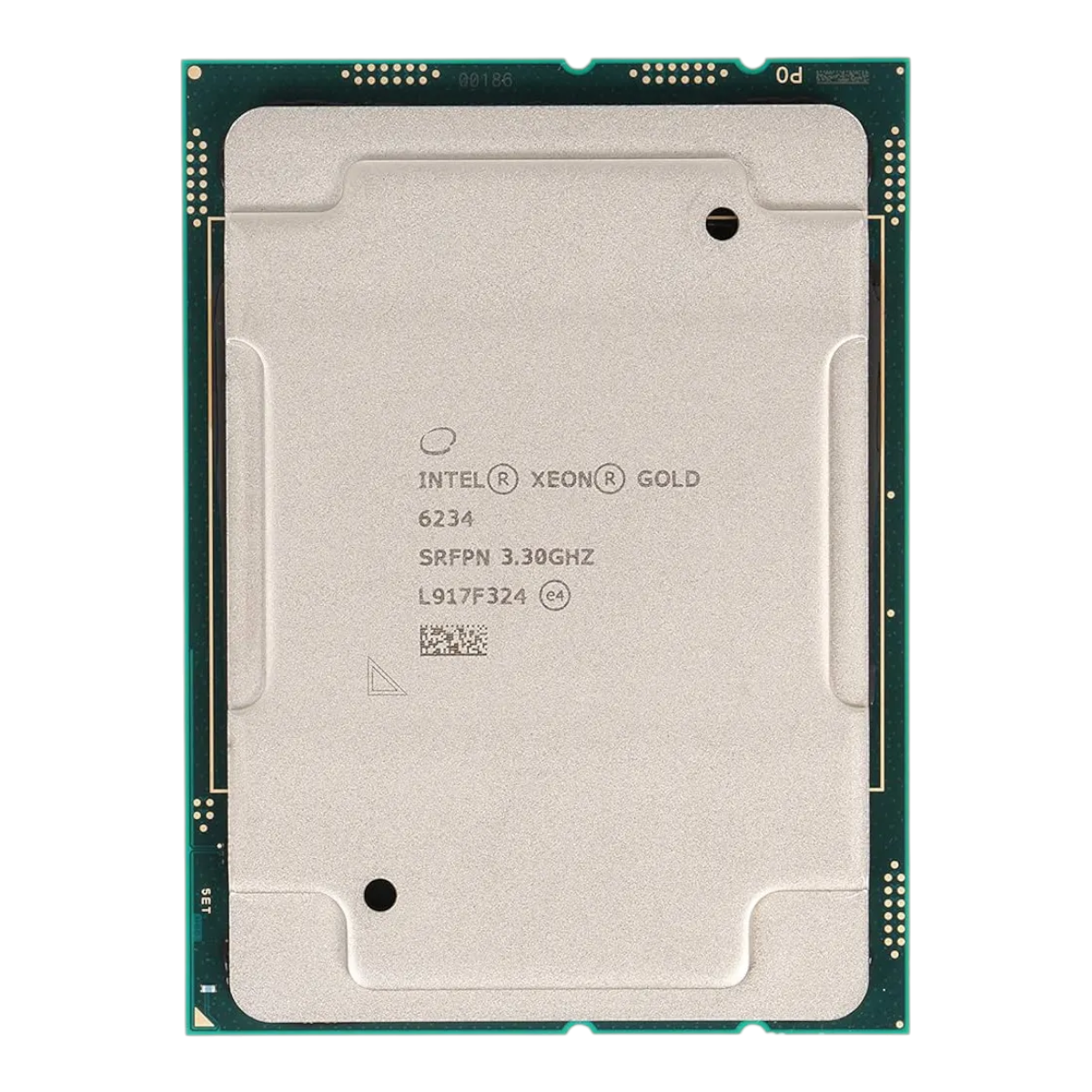 Intel Xeon 16-Core Gold 6234 3.30 GHz 24.75M Cache LGA4677 CPU Processor SRFPN