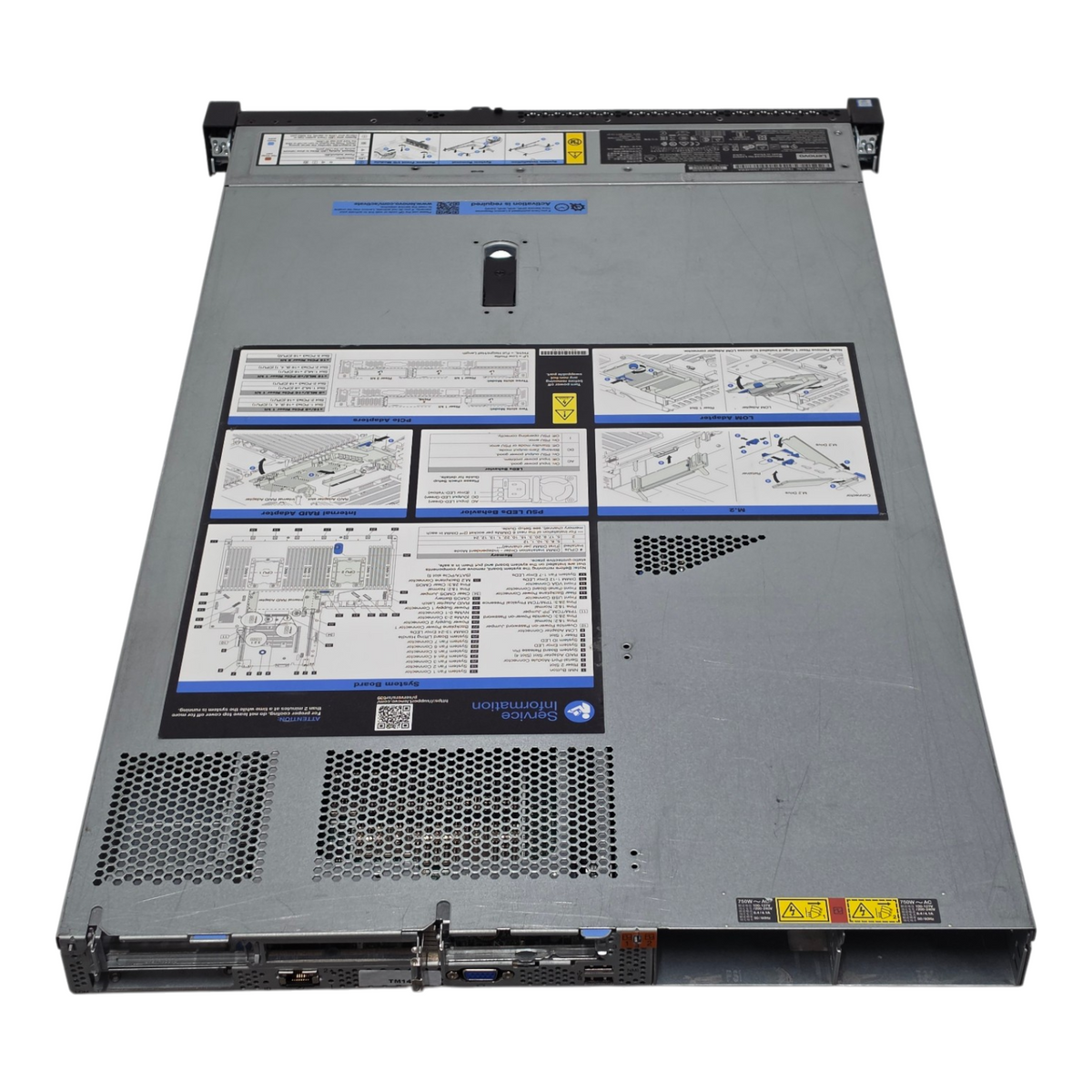 Lenovo ThinkSystem SR630 2x 1st/2nd Gen Scalable CPU 24DIMM 8xSFF SAS CTO Server