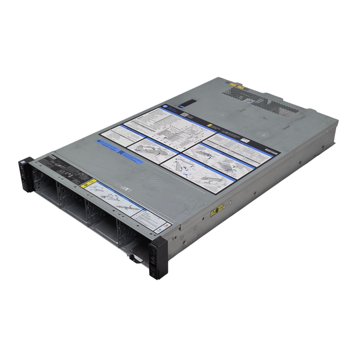 Lenovo ThinkSystem SR650 2x Gen 1/2 SP 24DIMM 12xLFF 2xLFF Rear SAS CTO Server