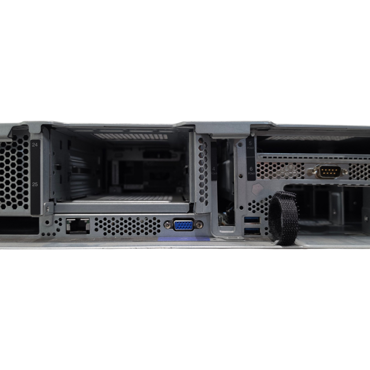 Lenovo ThinkSystem SR650 2x Gen 1/2 SP 24DIMM 12xLFF 2xLFF Rear SAS CTO Server