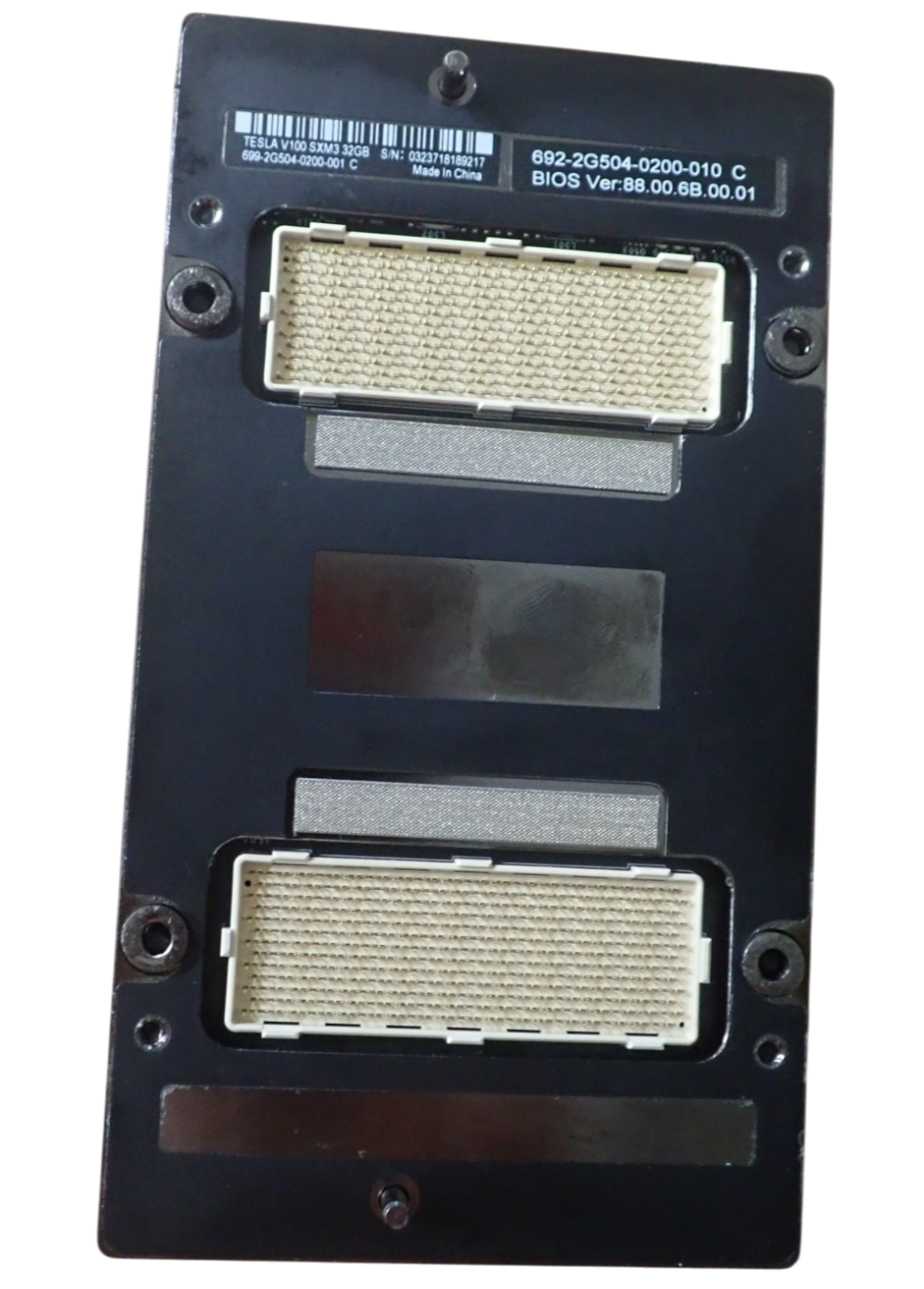 4xNvidia Tesla V100 SXM3 32GB HMB2 Volta PCIe 3.0 X16 SXM GPU 699-2G504-0200-001
