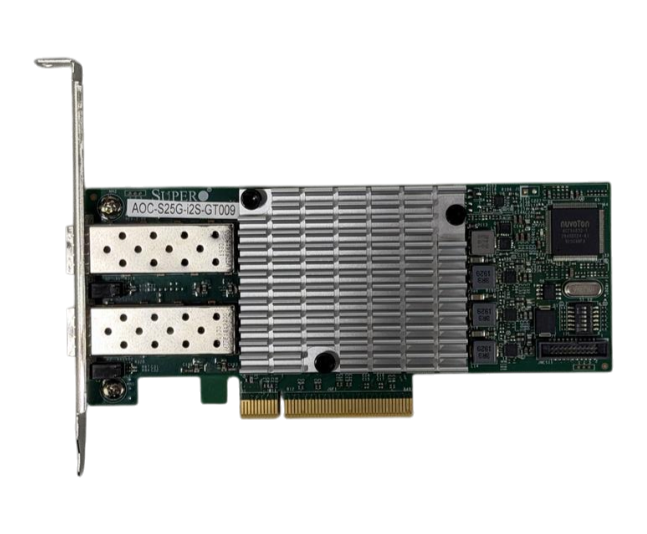 Supermicro AOC-S25G-I2S Dual Port 25G SFP28 PCIe Low Profile FH Network Card