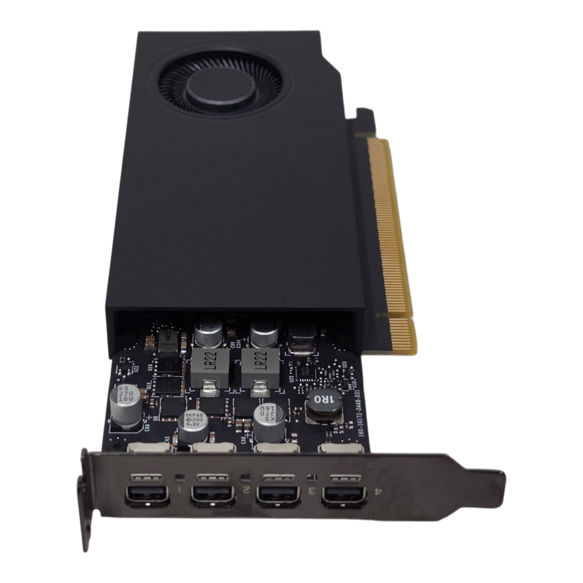 Dell VDJ6F NVIDIA RTX A400 4GB GDDR6 4x Mini DisplayPort GPU Half-Height Bracket