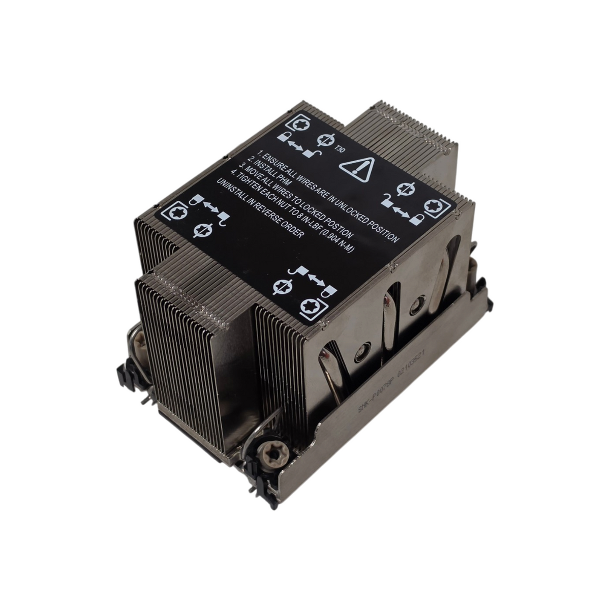 Supermicro SNK-P0078P 2U LGA4189 X12 Passive Server CPU Heatsink for Intel Xeon