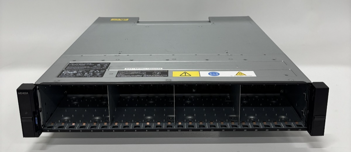Dell PowerVault ME4024 24-Bay 2 x Quad Port 16GB FC 10GB ISCSI SFP+ Controller