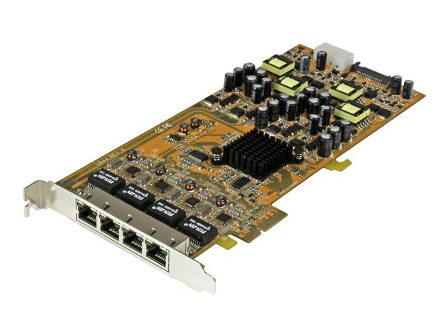 New Dell StarTech 4Port Gigabit PoE PCIe Network Adapter Card ST4000PEXPSE 453GD