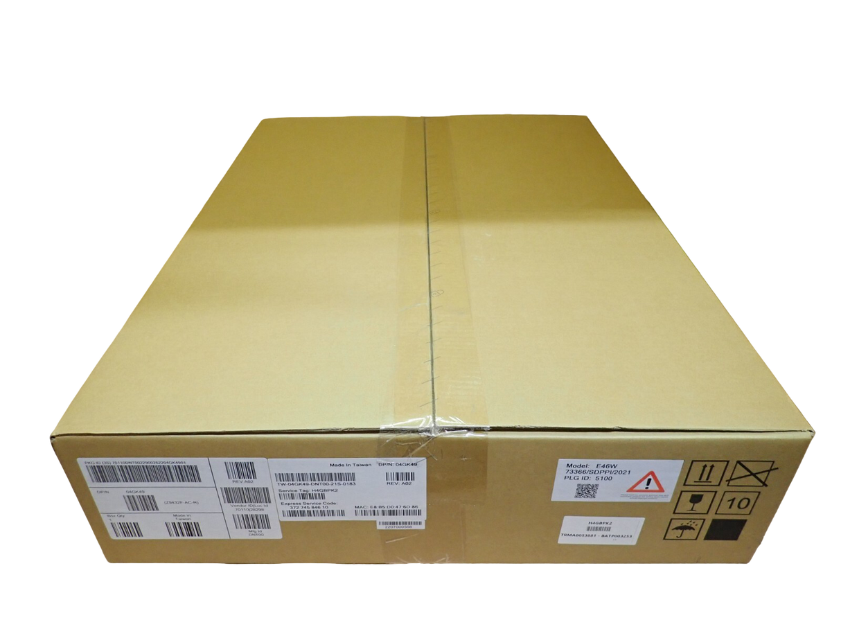 New Dell PowerSwitch Z9432F-ON RA 32-Port 400GbE m/rate switch with OS10 4GK49