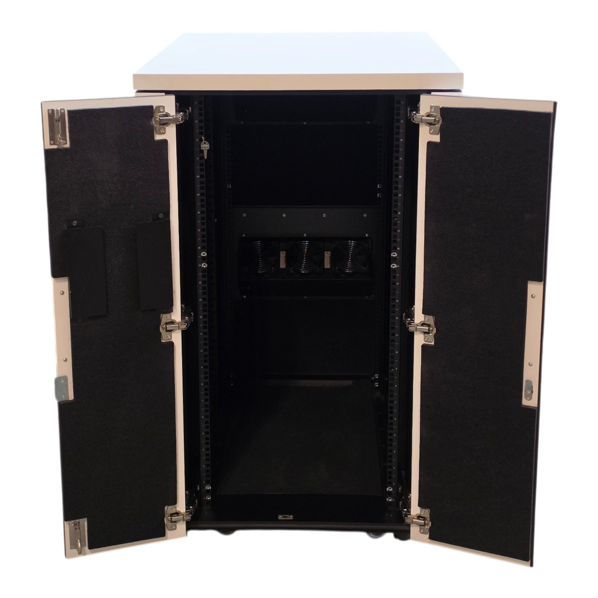 APC AR4024IX43 NetShelter CX 24U 750mm x 1130mm Soundproof Server Rack Enclosure