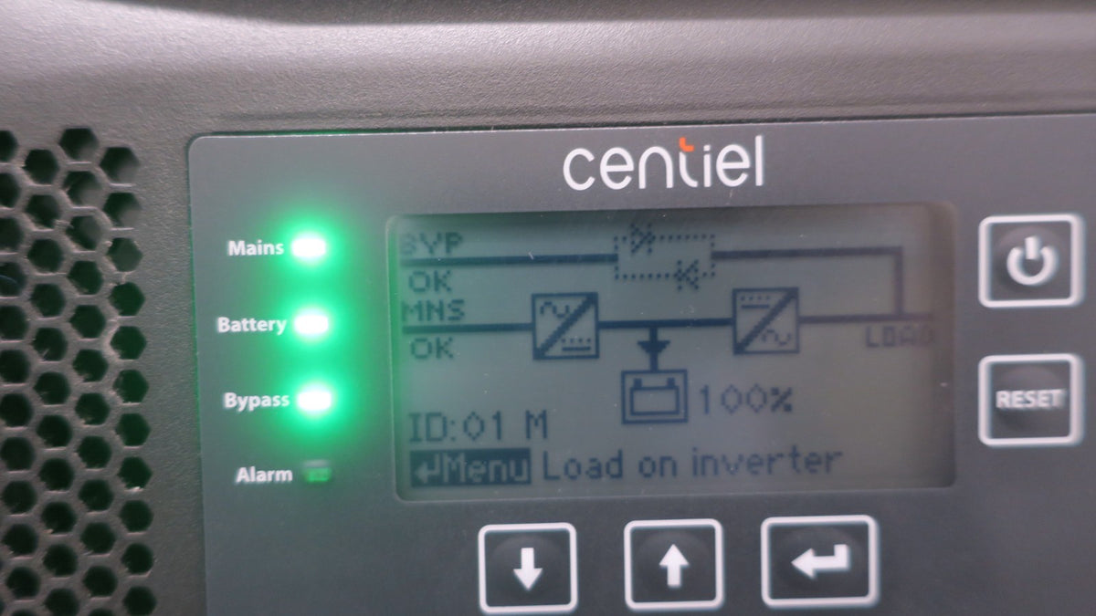 Centiel CumulusPower CP100 3x IM20 60kW 60Kva Modular Rack UPS CAB-CP100-I320-B0