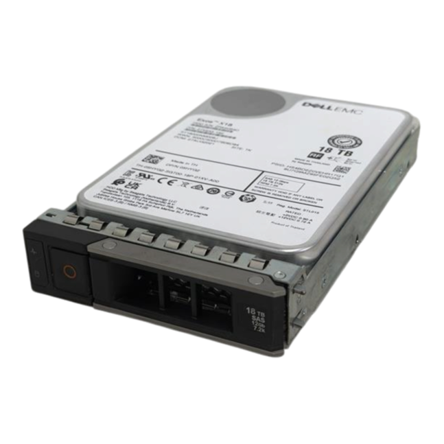 Dell 18TB 7.2K SAS 12G 512e Enterprise Class 3.5'' LFF HDD 5HYG2 ST18000NM006J