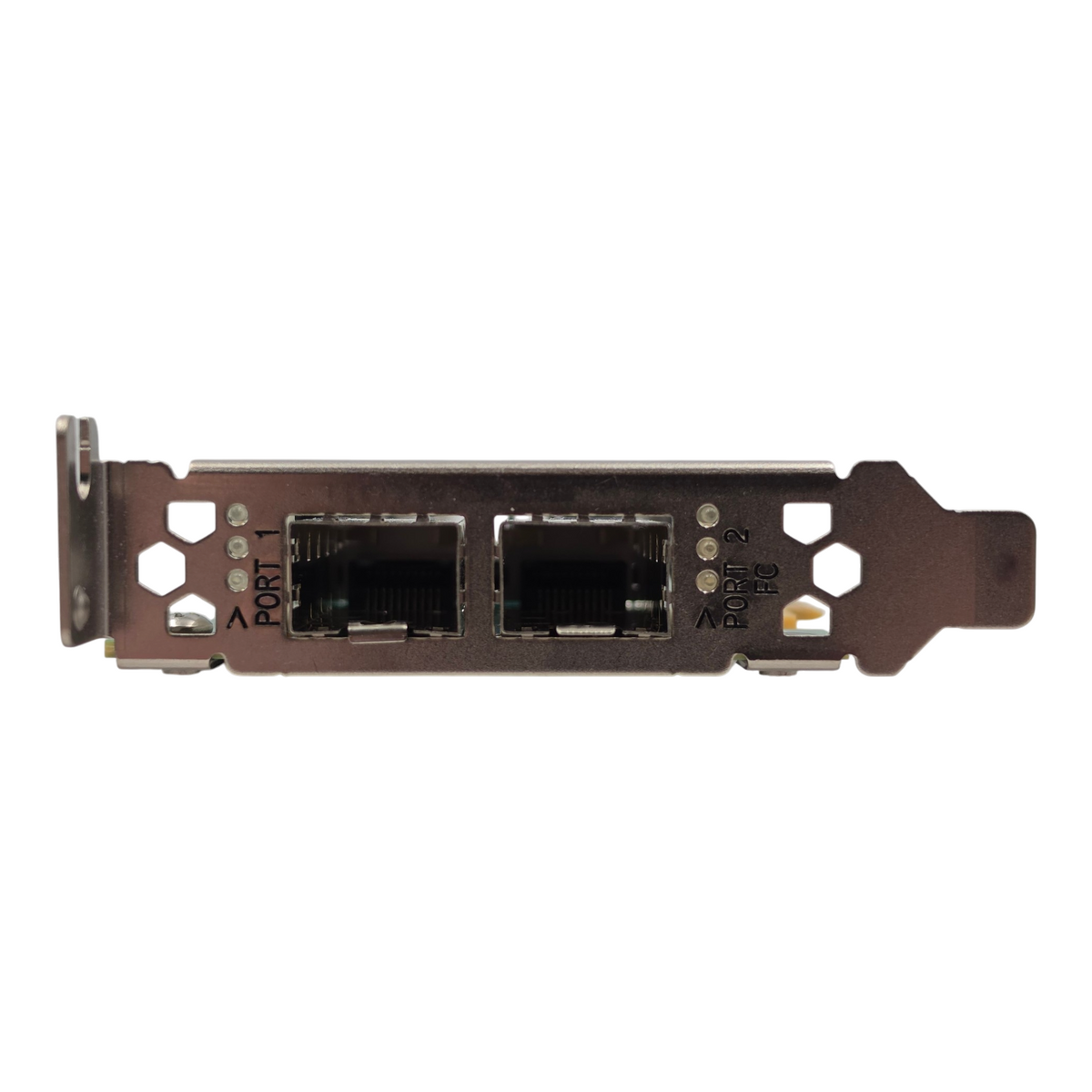 Dell QLogic QLE2772L-DEL Dual Port 32G SFP+ FC PCIe 4.0 x8 HBA Half Height NMDJF