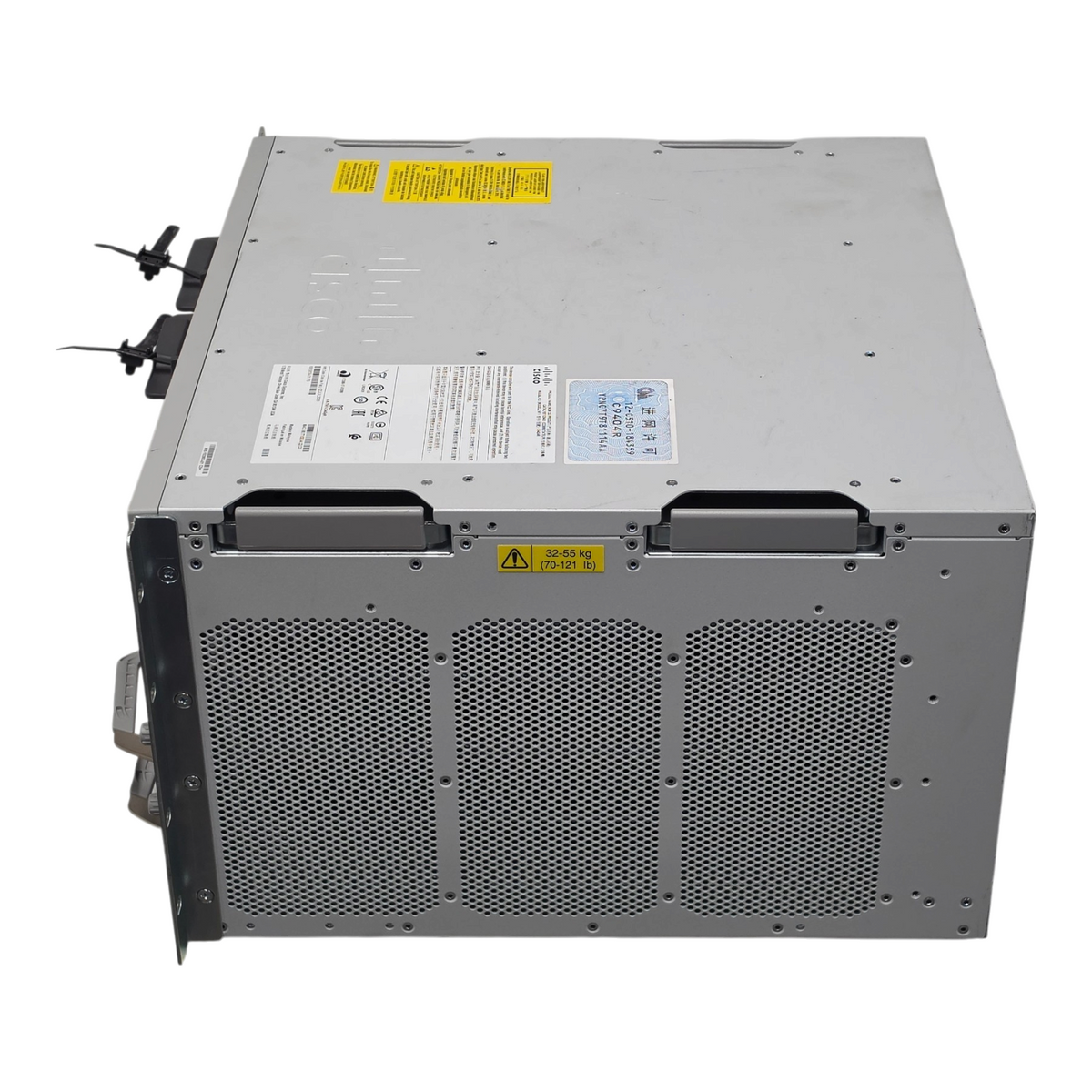 Cisco Catalyst C9404R 4-Slot 6U Switch Chassis w/ 2x C9400-SUP-1XL 2x 3200W PSUs