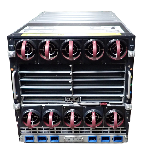 HP BLC7000 G3 Platinum 16-Bay Blade System Chassis + 6x PSU 10x Fans 681844-B21