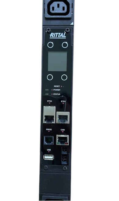 Rittal 7979216 PDU Metered 0U Rackmount 230V 32A 1PH CEE 24x C13 4x C19 3m Cord