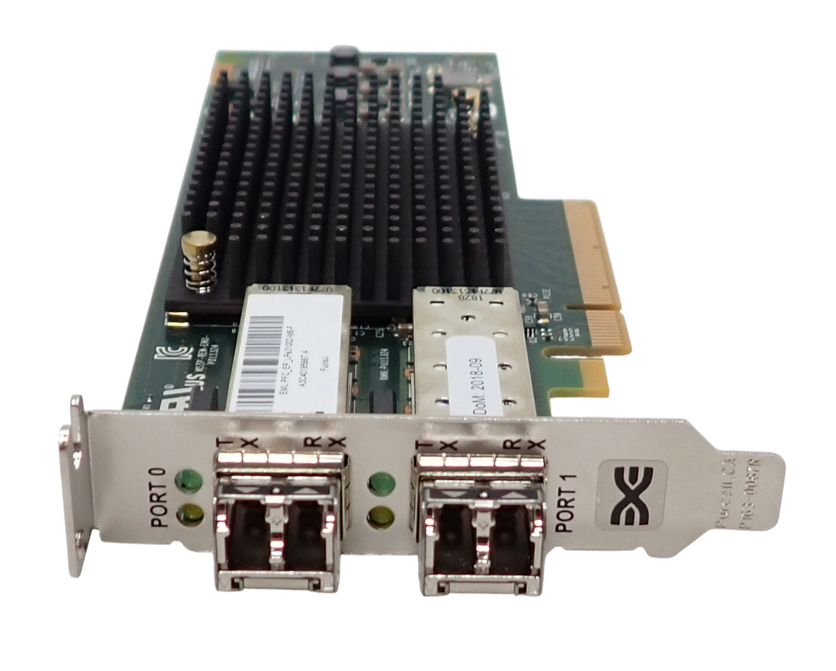Fujitsu LPe31002 2x 16Gb FC Host Bus Adapter HBA + 2x SFP S26361-F5596-E202 HH