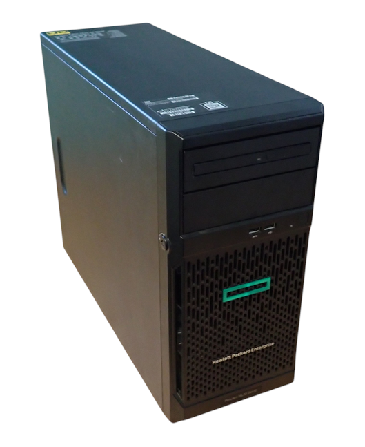 HPE ProLiant ML30 Gen10 1x E-2200 CPU 4-DIMM 8SFF 4U CTO Tower Server P06762-B21