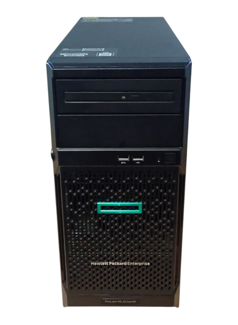 HPE ProLiant ML30 Gen10 1x E-2200 CPU 4-DIMM 8SFF 4U CTO Tower Server P06762-B21