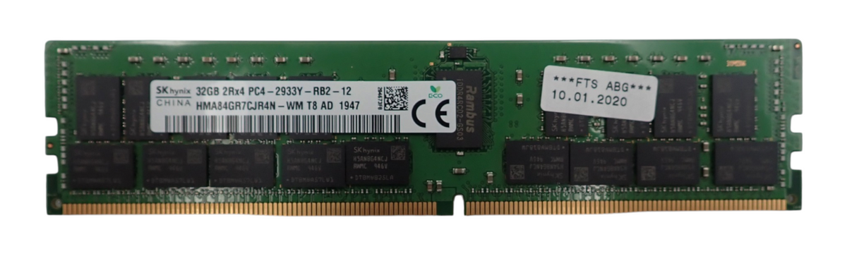 NEW Fujitsu 32GB 2Rx4 PC4-2933Y DDR4 REG ECC Server Memory S26361-F4083-L332