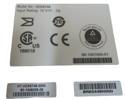 Brocade Hitachi VDX6746 10Gb DCB Switch Module HT-VDX6746-0000 GG-BE3LSW3X1-R