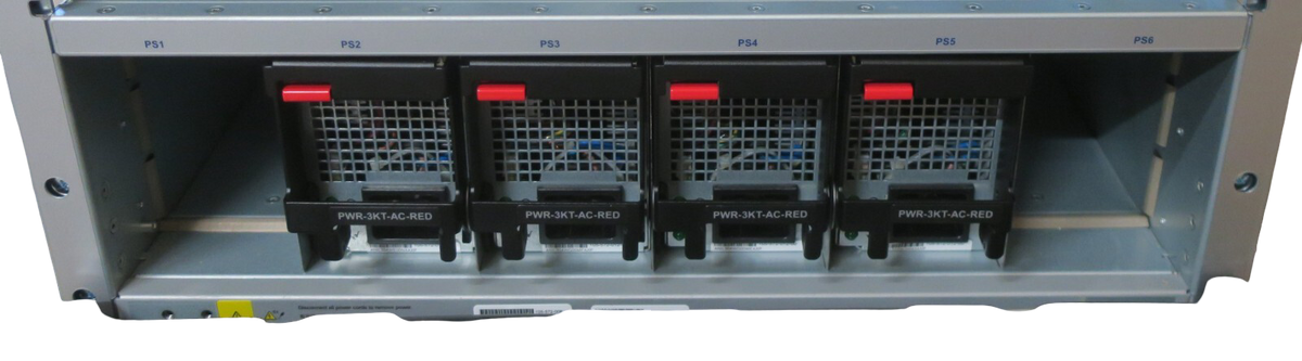 NEW Arista DCS-7308 7300 Series 8-Slot Switch Chassis + 4x PWR-3KT-AC-RED PSU