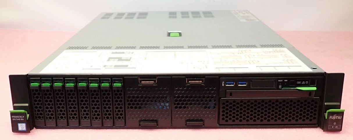 Fujitsu Primergy RX2540 M4 2x Scalable CPU 24DIMM 8-Bay SFF EP420i 2U CTO Server