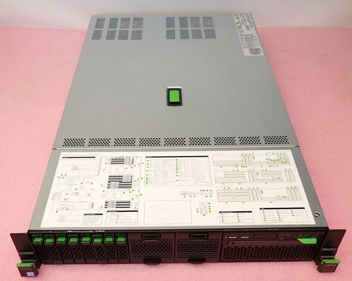 Fujitsu Primergy RX2540 M4 2x Scalable CPU 24DIMM 8-Bay SFF EP420i 2U CTO Server