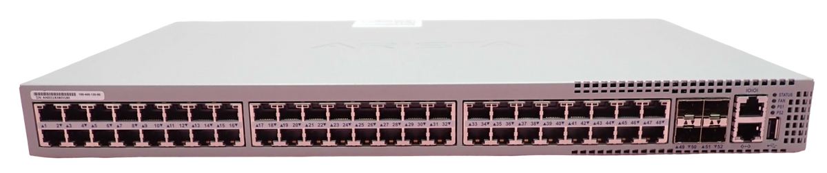 Arista 7010T-48 48x 1GbE RJ45 + 4x 1/10GbE SFP+ Port RA DCS-7010T-48-R Switch