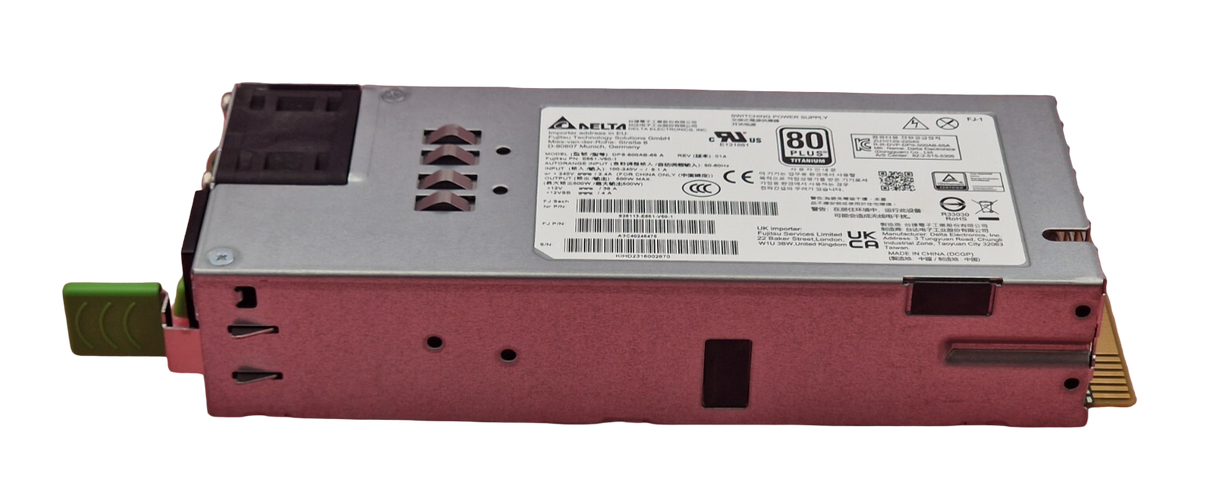 NEW Fujitsu 500W 80 PLUS Titanium Redundant Gen3+ Power Supply Unit PSU PY-PU503