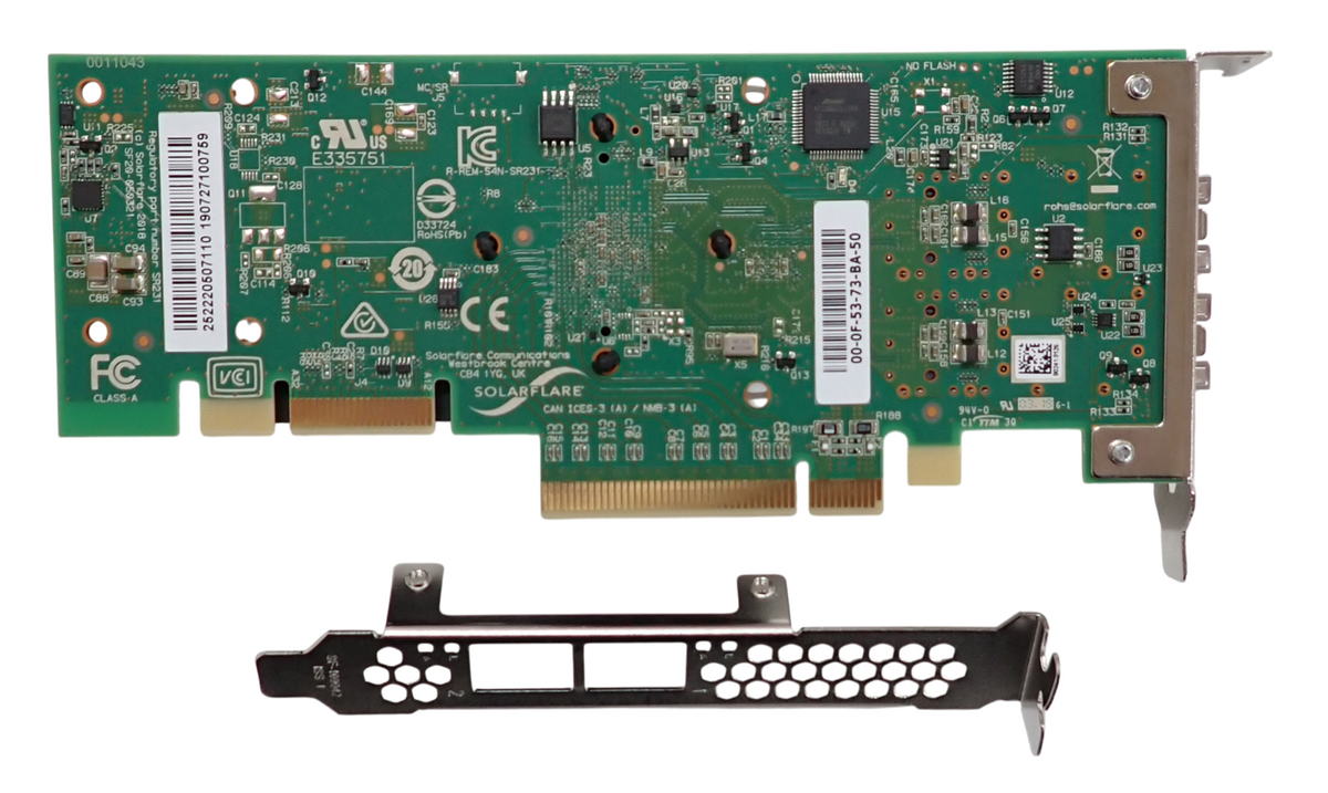 Solarflare XtremeScale X2522-25G-PLUS Dual Port 10/25GbE SFP+/SFP28 Network Card