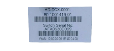 Brocade 12-Slot Connectrix Director Switch HD-DCX-0001 3x FC8-32 2x CP8 2x CR8