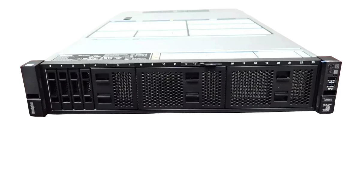 NEW Lenovo ThinkSystem SR650 8C Silver 4215R 32GB RAM 8x 2.5" Bay 2U Rack Server