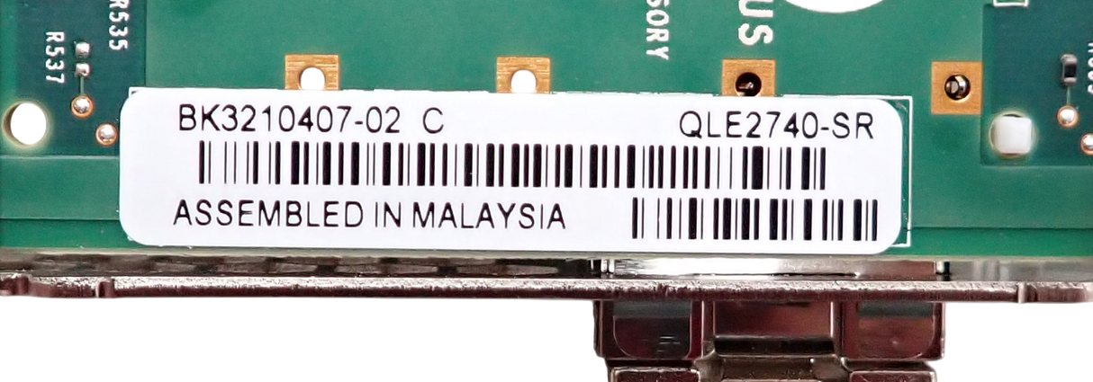 NEW QLogic QLE2740-SR Single-Port 32Gb FC SFP+ Host Bus Adapter HBA LP FH + SFP