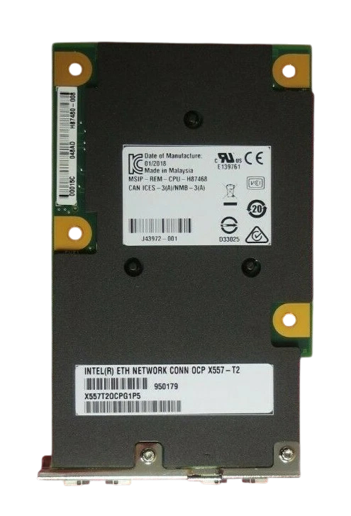 Intel X557-T2 Dual Port 10GbE 10GBase-T OCP Network Adapter Mezzanine Card
