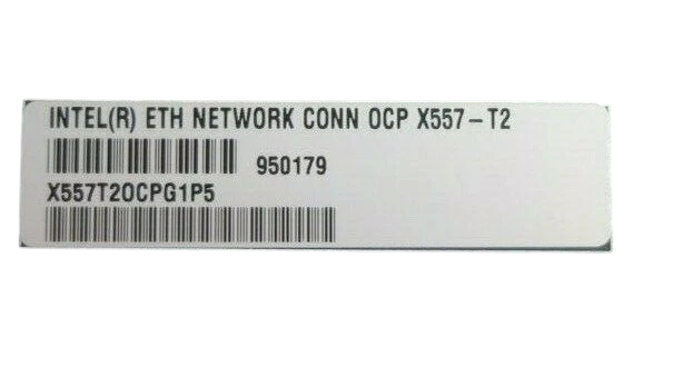 Intel X557-T2 Dual Port 10GbE 10GBase-T OCP Network Adapter Mezzanine Card