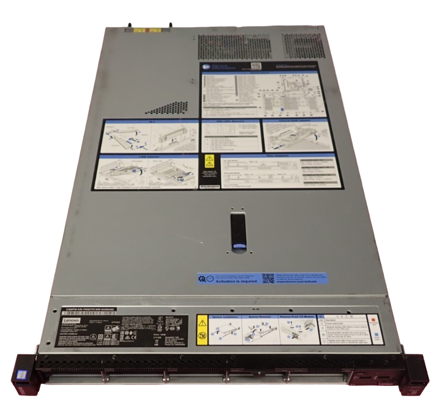 Lenovo ThinkSystem SR630 12C Gold 5118 16GB 6x SAS + 4x NVMe SFF Bay Server