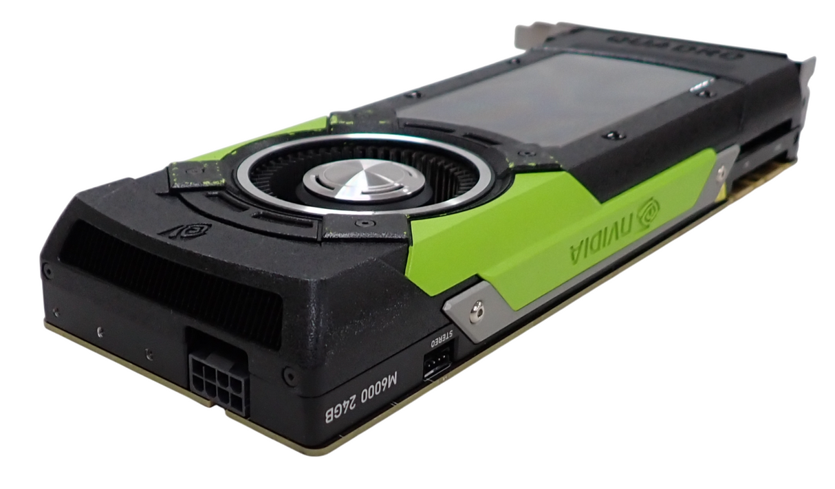 HP Nvidia Quadro M6000 24GB GDDR5 PCIe 3.0 X16 4x DP 1x DVI-I GPU 846380-001