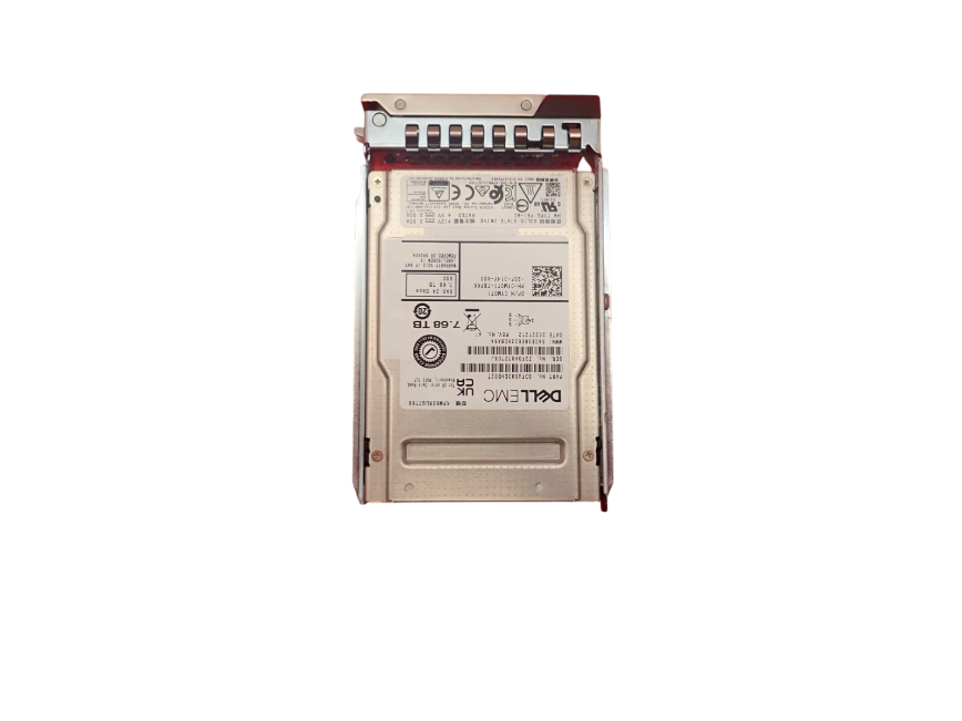 Dell 7.68TB SAS 24G RI 2.5" SSD Drive YM0T1 KPM6XRUG7T68 + 14th - 17th Gen Caddy