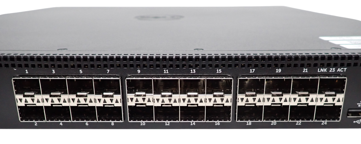Dell PowerConnect N4032F 8132F 24x 10G SFP+ Port L3 Switch + 40Gb QSFP+ Rail kit
