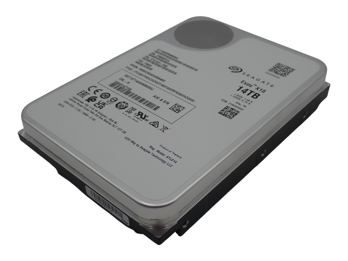 NEW Seagate Exos X16 14TB 7.2K SATA 6G 3.5" HotPlug Hard Drive HDD ST14000NM000G
